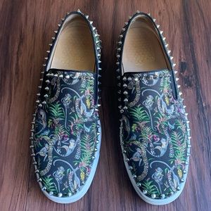 Christian Louboutin Pik Boat Spike Slip On
